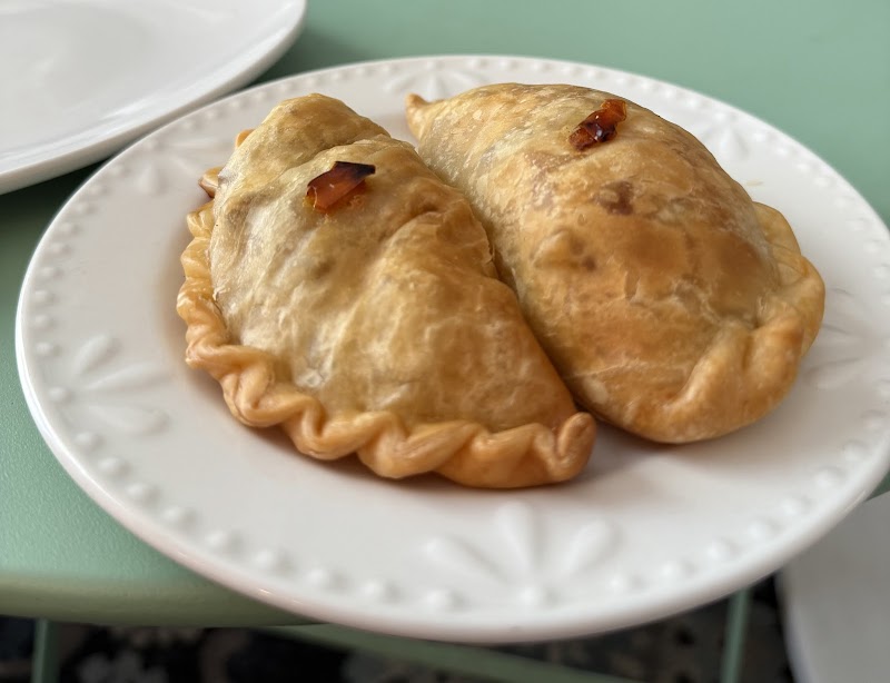 Beef empanadas at Folks Café