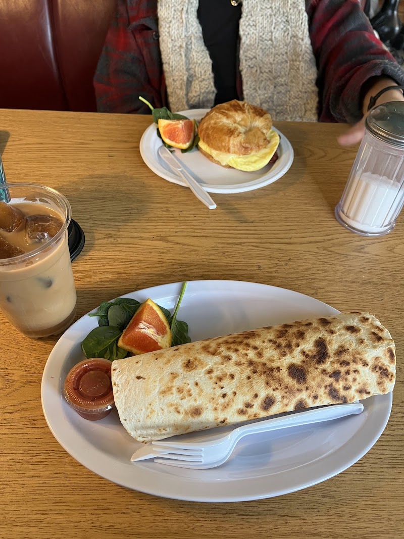 Breakfast wrap at Folks Café